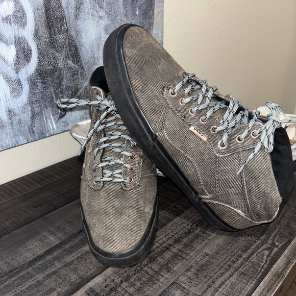 Vans Bedford Acid Denim Black Men's Skateboarding Shoes - Picture 3 of 12